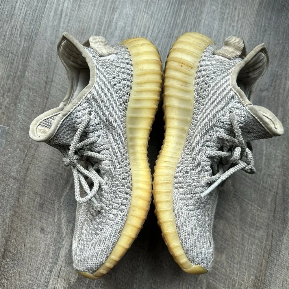 Adidas Yeezy Boost 350 V2 Low Static Grey/Silver Mens Size 5.5 (Aprox. 7 Womens)